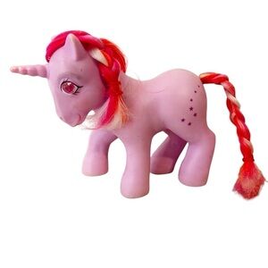 G1 Vintage Twinkle Eye Galaxy My Little Pony Pink Unicorn 1985 Hasbro Bradley